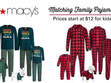 Macy’s | Matching Family Pajamas From $12