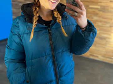 Reebok Women’s Sherpa Hood Puffer Jacket only $75.99 shipped (Reg. $165!)