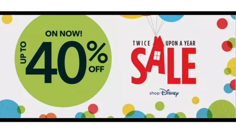 Save 40% at Disney’s Twice Upon a Year Sale