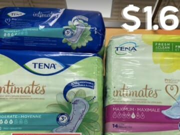 $1.69 Tena Pads at the Publix Extra Savings Event