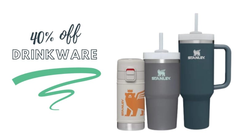 40% Off Stanley Drinkware for First Responders, Teachers & Students