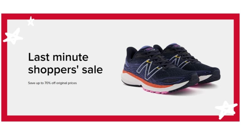 Up to 70% off New Balance Shoes + Free Shipping