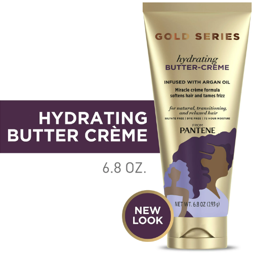 Pantene Gold Series Hydrating & Sulfate Free Butter Cream Hair Moisturizer, 6.8 Oz $3.56 (Reg. $7) –