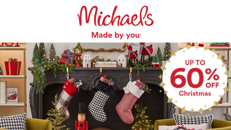 Michaels | 60% Off Christmas Gift Wrap, Cards, Decor & More