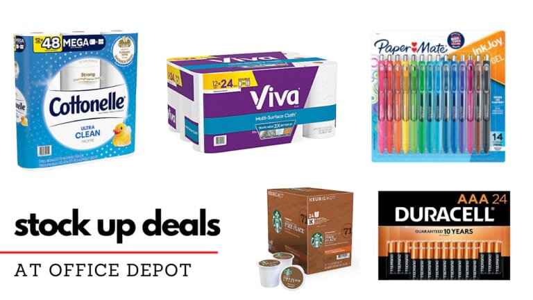 Stock Up Prices: Cottonelle, Viva, Clorox & More!