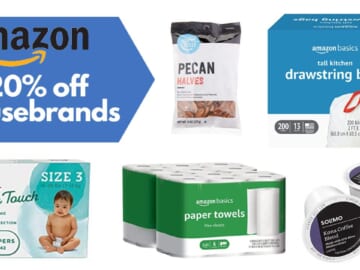 20% off Amazon Brand Items | Over 1000 Participating Items