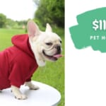 Hoodies For Small Dogs Only $12 (reg. $17)