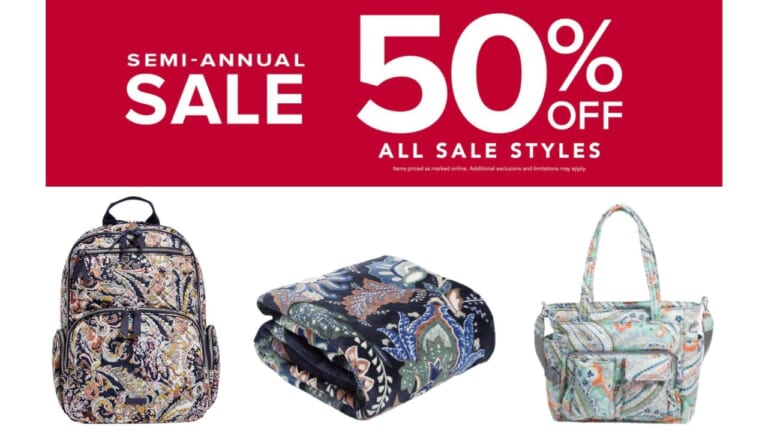 Vera Bradley 50% Off Semi Annual Sale!