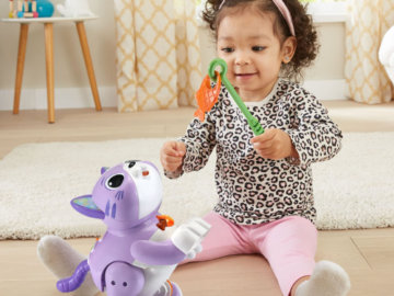 VTech Purr and Play Zippy Kitty Interactive Toy $11 (Reg. $22) – With 65 Sounds & Phrases