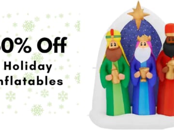 The Home Depot | 50% Off Holiday Inflatables