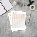 Free Printable 3-Month Quarterly Calendars