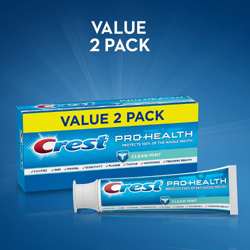 2-Pack Crest Pro-Health Clean Mint Toothpaste as low as $4.02 After Coupon (Reg. $8.49) + Free Shipping! $2.01/ 4.6 Oz Tube