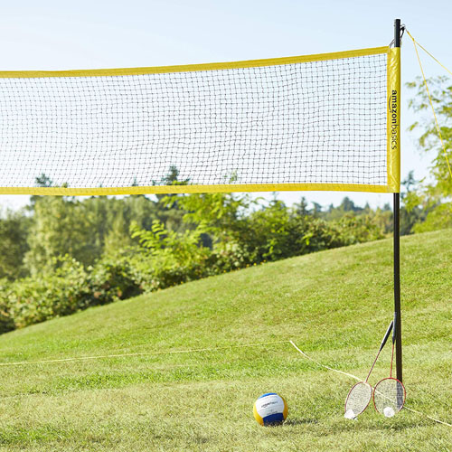 Amazon Basics Outdoor Volleyball and Badminton Combo Set with Net $69.67 Shipped Free (Reg. $93.02) – FAB Ratings!