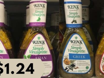 $1.24 Ken’s Simply Vinagrette Dressing | Kroger Mega Deal