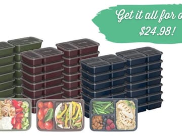 Bentgo 90-Piece Meal Prep Set Only $24.98