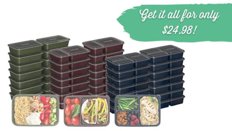 Bentgo 90-Piece Meal Prep Set Only $24.98