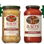 Rao’s Coupon | $5.49 Pasta Sauce & $2.50 Soup