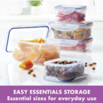 10-Piece Lock n Lock Easy Essentials Rectangular Food Storage Set $11.99 (Reg. $43)