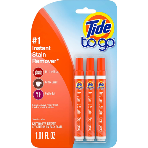 3-Count Tide To Go Instant Stain Remover Liquid Pen as low as $4.43 After Coupon (Reg. $17.91) + Free Shipping! $1.48/ 1.1 Fl Oz Pen!