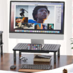 Monitor Stand with Adjustable Height $9 After Coupon (Reg. $20) – with Ventilated Platform