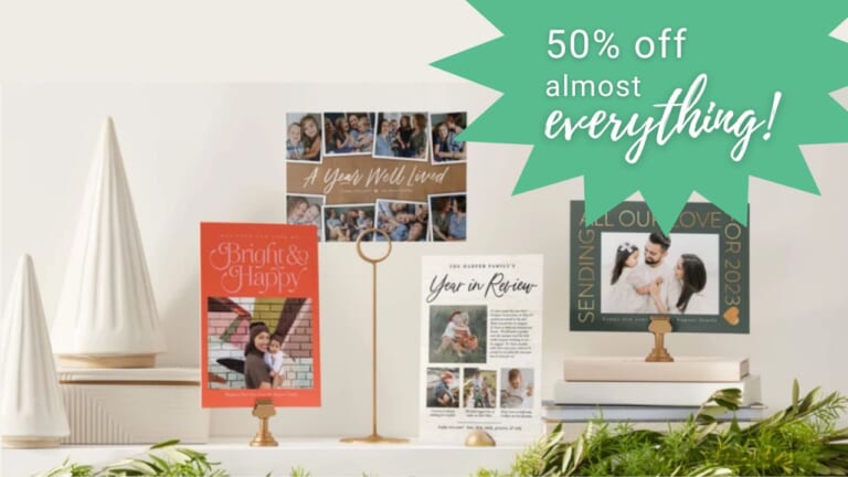 Shutterfly | 50% off Sitewide + Free Shipping on Cards