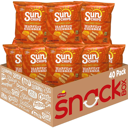 40-Count Sunchips Multigrain Harvest Cheddar Snacks as low as $19.80 Shipped Free (Reg. $23.29) – 50¢/ 1 Oz Bag!