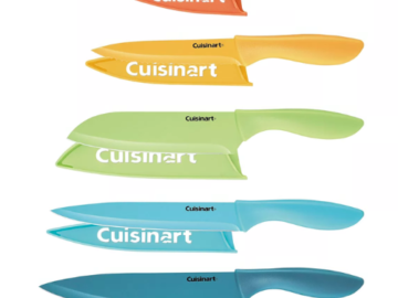 10-Piece Cuisinart Ceramic-Coated Cutlery Set with Blade Guards $14.99 (Reg. $40)