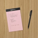 6-Pack 50-Sheet Amazon Basics 5 x 8-Inch Lined Writing Note Pads as low as $4.63 Shipped Free (Reg. $12) – $0.77/Pad or $0.02/Sheet – 2 Pads Each of 3 Colors!