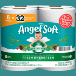 8 Mega Rolls Angel Soft Seasonal Fresh Evergreen Scent Toilet Paper $6.80 After Coupon (Reg. $7.30) – 85¢/ 320-Sheet Roll! 8 Mega Rolls = 32 Regular Rolls!