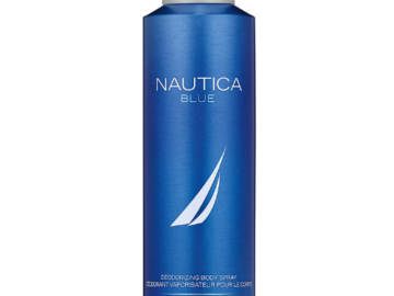 Nautica Blue Men’s Deodorant Body Spray, 6 Oz as low as $3.82 Shipped Free (Reg. $11.35)