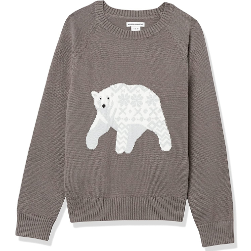 Amazon Essentials Boys and Toddlers’ Pullover Crewneck Sweater from $11 (Reg. $18) – 5 Colors!