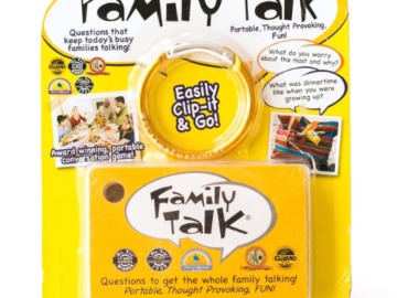 Family Talk Conversation Starters & Car Travel Game $6.99 (Reg. $19) – FAB Ratings!