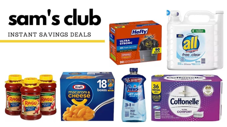 Sam’s Club Instant Savings Deals | Good Thru 1/22