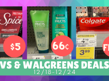 Video: Top CVS & Walgreens Deals 12/18-12/24