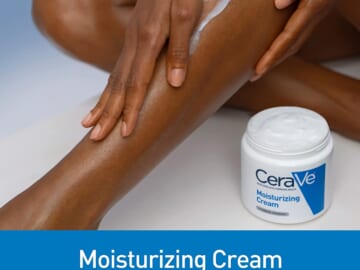 CeraVe Moisturizing Cream, 19 Oz as low as $10.62 After Coupon (Reg. $25) + Free Shipping – with Hyaluronic Acid and Ceramides