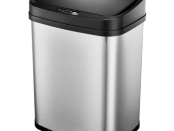 Today Only! Insignia 3 Gal. Automatic Trash Can $24.99 (Reg. $39.99) – Hands-free automatic lid