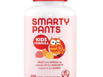 Today Only! SmartyPants Kids Formula Daily Gummy Multivitamin: Vitamin C, D3, and Zinc $11.72 (Reg. $20.79) – FAB Ratings!