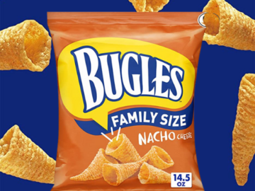 6 Family Size Bags Bugles Nacho Cheese $19 After Coupon (Reg. $28.71) – $3.17/Bag