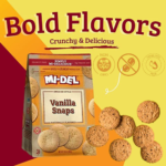 8-Pack Mi-Del Classic Vanilla Snaps Cookies, 10 oz as low as $28.16 After Coupon (Reg. $47.44) + Free Shipping – $3.52/Bag – Peanut Free, Gluten-Free and Kosher