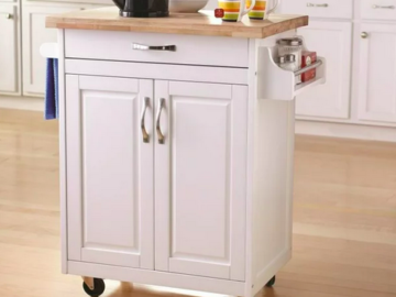 HOT Furniture Markdowns at Walmart! ($109 Kitchen Island Cart, $30 Queen Headboard, plus more!!)