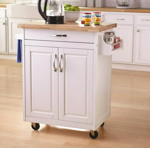 HOT Furniture Markdowns at Walmart! ($109 Kitchen Island Cart, $30 Queen Headboard, plus more!!)