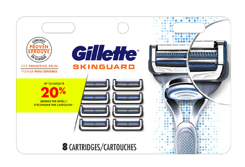 Free Gillette 8-Count Men’s Razor Blades at Walgreens!