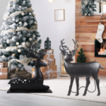 2-Piece Holiday Time Indoor/Outdoor Deer Silhouette Set $15 (Reg. $60.98) – $7.50 each!