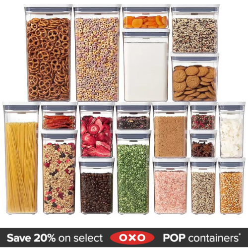 The Container Store: 20% Off OXO POP!