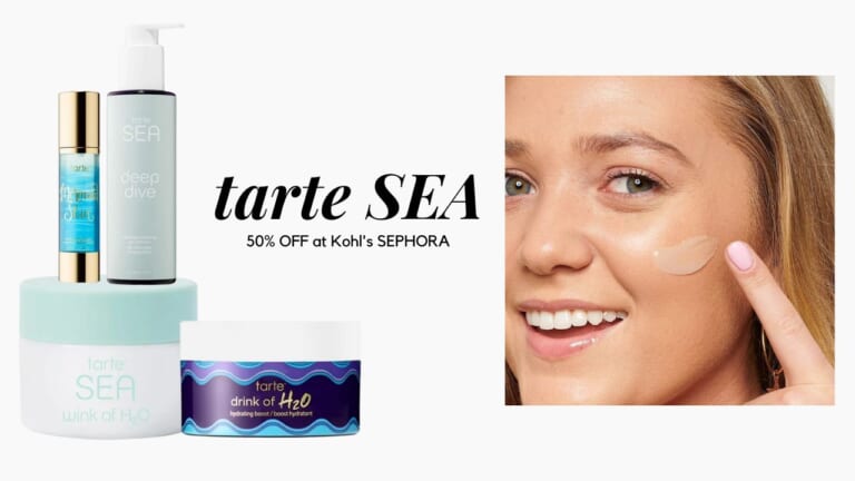 Kohl’s Sephora | 50% off Tarte SEA Products