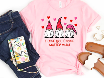 Gnome Valentine’s Day Tees only $19.99 shipped!