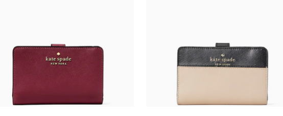 Kate Spade Medium Wallets only $45 shipped today (Reg. $150!)