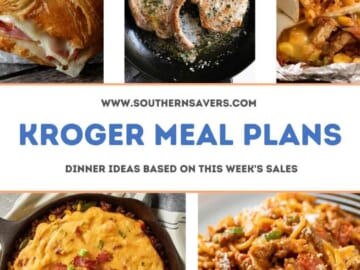 kroger meal plans 1/4