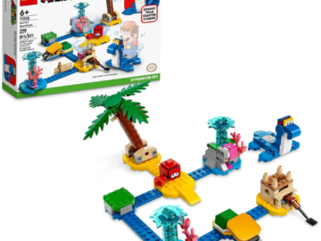 LEGO 229-Piece Super Mario Dorrie’s Beachfront Expansion Set Building Kit $19.99 (Reg. $30) – LOWEST PRICE