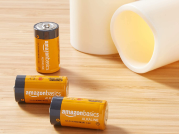 24-Pack Amazon Basics C Cell 1.5 Volt Alkaline All-Purpose Batteries as low as $6.63 Shipped Free (Reg. $24.99) – 28¢/battery!